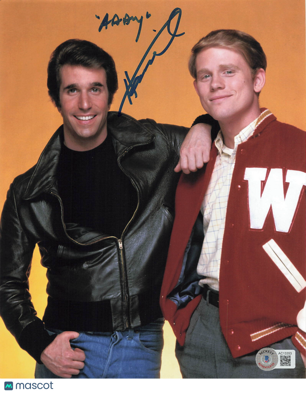 Henry Winkler Signed 8x10 Photo BAS Autographed Happy Days
