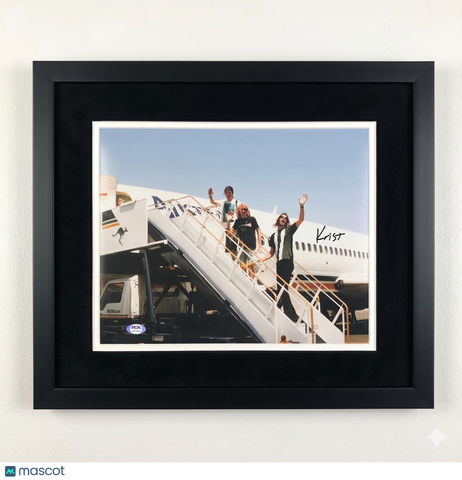 Krist Novoselic Signed 11x14 Custom Framed Photo PSA/DNA autographed
