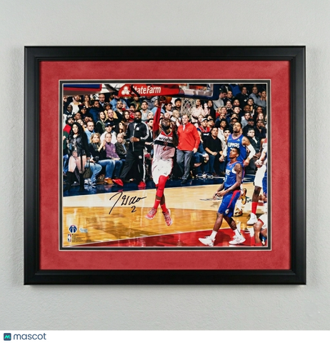 John Wall Washington Wizards Signed 16x20 Custom Framed Photo Fanatics Authentic