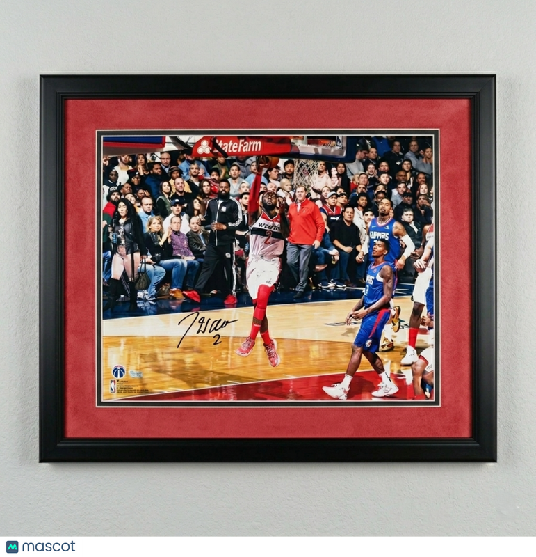 John Wall Washington Wizards Signed 16x20 Custom Framed Photo Fanatics Authentic