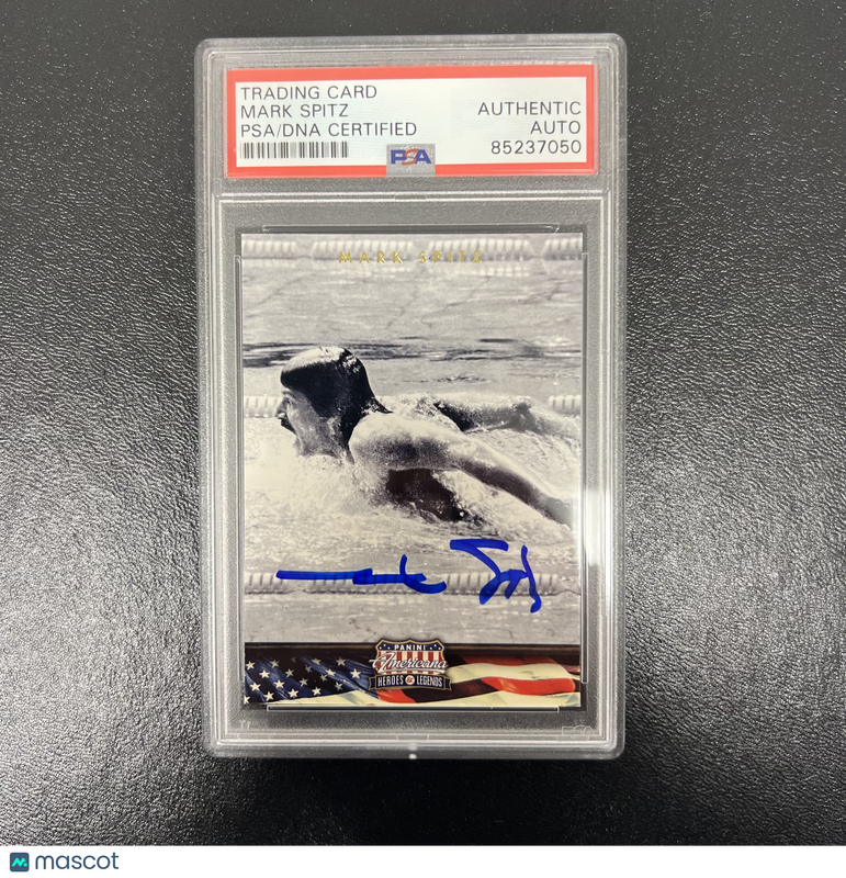 2012 Panini Americana Heroes & Legends#79 Mark Spitz Signed Card PSA Autographed