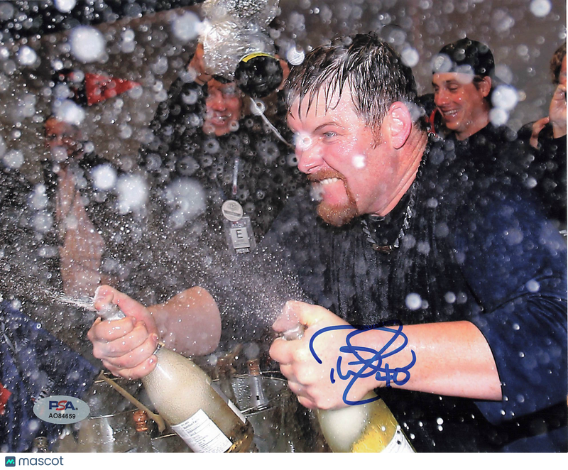 Phil Coke Detroit Tigers Signed 8x10 Photo PSA