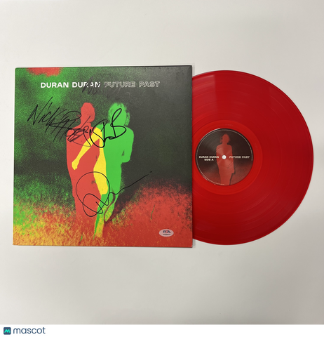 Duran Duran Signed Future Past Vinyl Album PSA