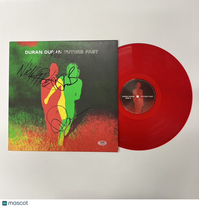 Duran Duran Signed Future Past Vinyl Album PSA