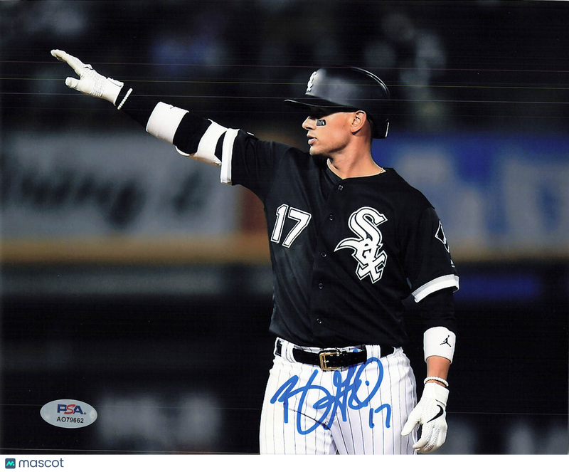 Ryan Goins Chicago White Sox Signed 8x10 Photo PSA