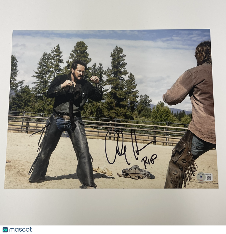 Cole Hauser Signed 11x14 Photo PSA Autographed Yellowstone