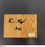 Brandin Podziemski Golden State Warriors Signed Floorboard NBA PSA