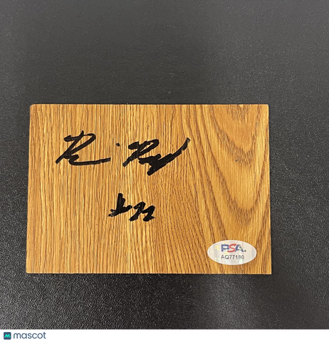 Brandin Podziemski Golden State Warriors Signed Floorboard NBA PSA