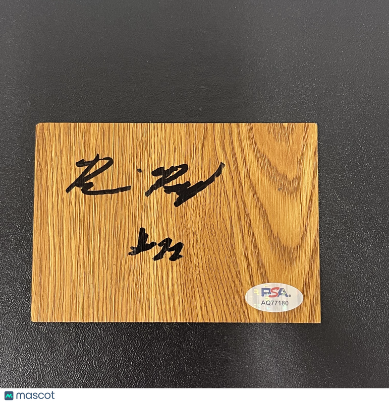 Brandin Podziemski Golden State Warriors Signed Floorboard NBA PSA
