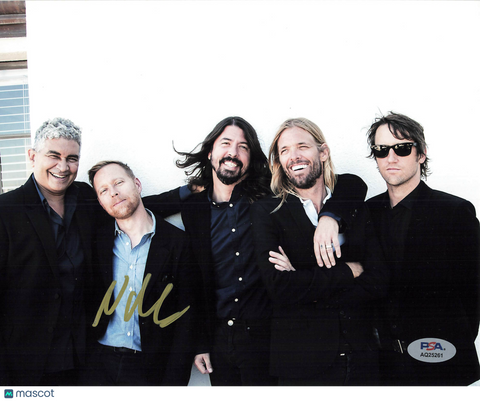 Nate Mendel Signed 8x10 Photo PSA Autographed