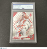 2023-24 Panini Phoenix #132 Fred VanVleet signed card PSA