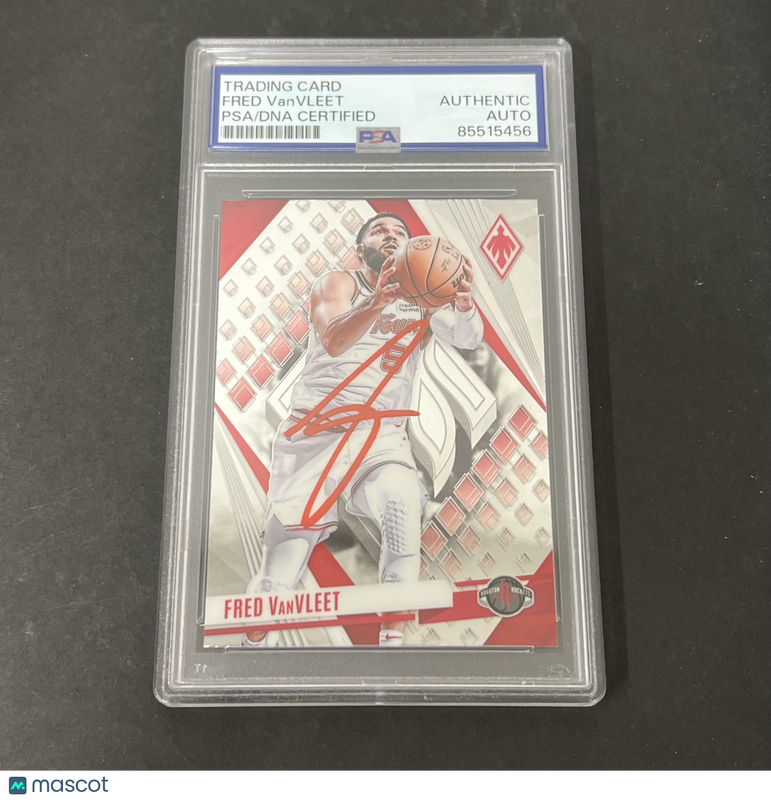 2023-24 Panini Phoenix #132 Fred VanVleet signed card PSA