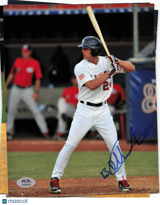 Blake Rutherford USA Baseball 18U National Team Signed 8x10 Photo PSA