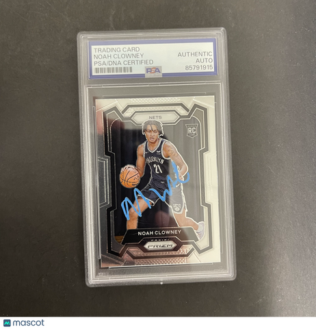 Noah Clowney 2023-24 Panini Prizm Basketball#165 Signed Card PSA Autographed