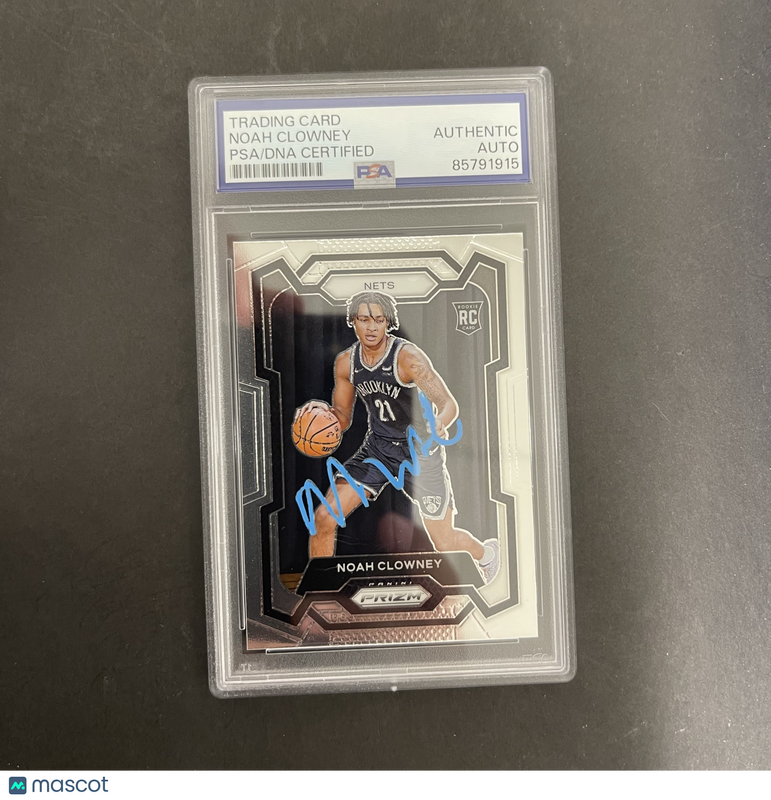Noah Clowney 2023-24 Panini Prizm Basketball#165 Signed Card PSA Autographed