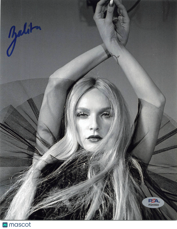 Zolita Signed 8x10 Photo PSA Autographed