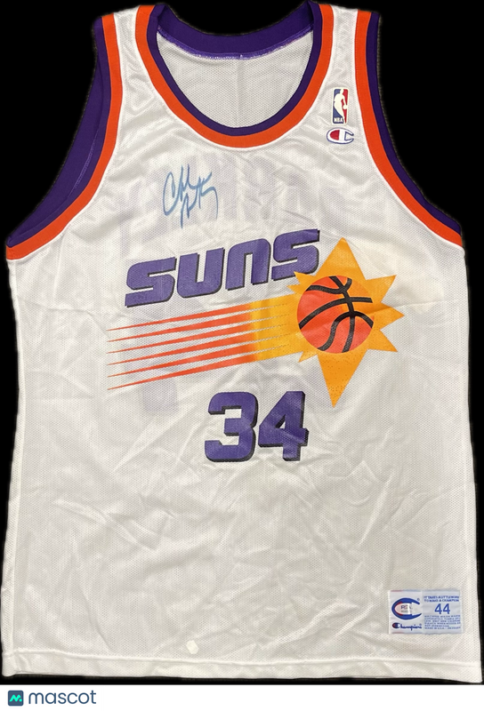 Charles Barkley Signed Jersey PSA Phoenix Suns Autographed