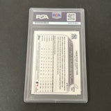 2022 Topps Update Series #USC10 Nestor Cortes Pink Chrome signed card PSA