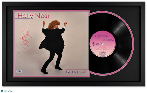 Holly Near Signed Don't Hold Back Framed Vinyl PSA Album Auth