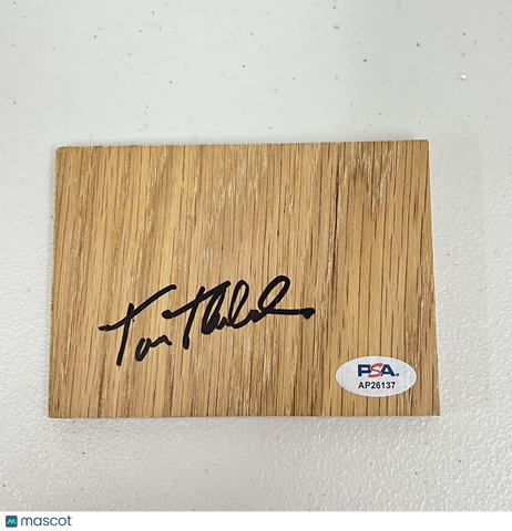 Tom Thibodeau Signed Floorboard PSA New York Knicks