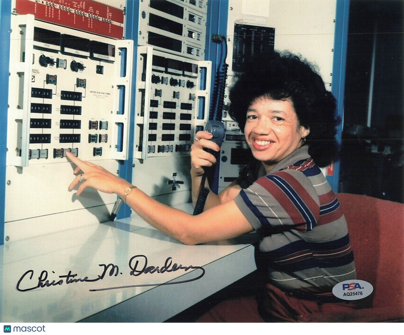 Christine Darden Signed 8x10 Photo PSA Autographed