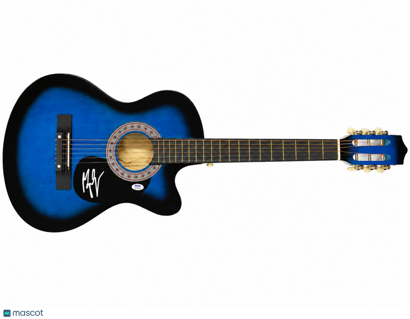 Morgan Evans Signed Guitar PSA Autographed