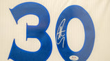 Stephen Curry Signed Jersey PSA Golden State Warriors Autographed