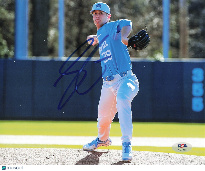 J.B. Bukauskas North Carolina Tar Heels Signed 8x10 Photo PSA