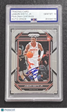 2022-23 Panini Silver Prizm #228 Jabari Smith Jr. Signed Card Auto 10 PSA