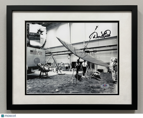 Don L. Lind Signed 8x10 Custom Framed Photo PSA Autographed NASA