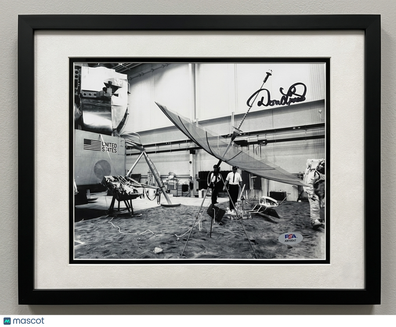 Don L. Lind Signed 8x10 Custom Framed Photo PSA Autographed NASA