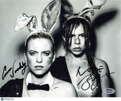 Rosie Oddie and Carmen Vandenberg Signed 8x10 Photo PSA Autographed