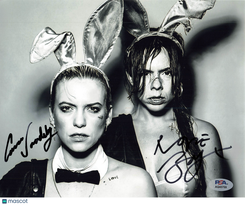 Rosie Oddie and Carmen Vandenberg Signed 8x10 Photo PSA Autographed
