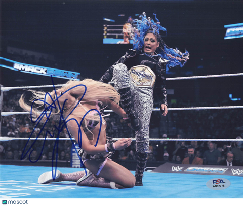 Giulia Signed Wrestling 8x10 Photo PSA Autographed