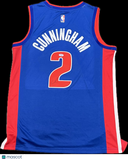 Cade Cunningham Signed Jersey PSA Detroit Pistons Autographed