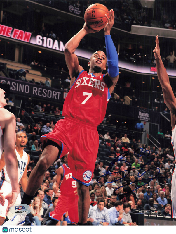 Carl Landry Philadelphia 76ers Signed Basketball 8x10 Photo PSA
