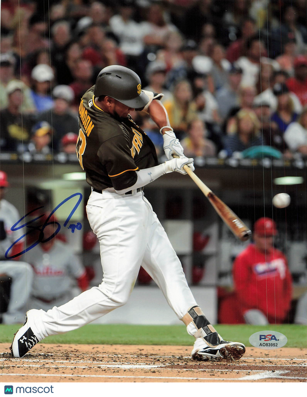 Jose Rondon San Diego Padres Signed 8x10 Photo PSA