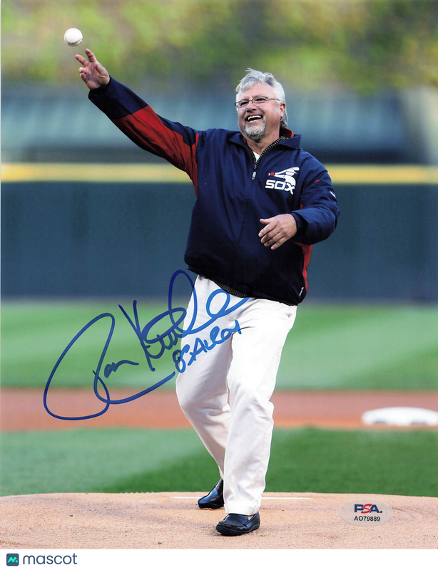 Ron Kittle Chicago White Sox Signed 8x10 Photo PSA