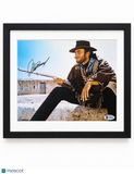 Clint Eastwood Signed For a Few Dollars More Framed Photo BAS 20x24"