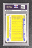 1987 Topps #594 Rick Anderson   Signed Card Auto PSA Slabbed Mets