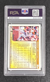 1999 Topps #22 Derrek Lee  Signed Card Auto PSA Slabbed Marlins