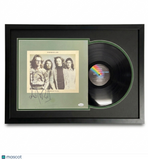 Andy Powell Signed Wishbone Four Custom Framed Vinyl PSA Album autographed