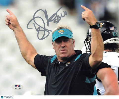 Doug Pederson Signed Photo PSA Jacksonville Jaguars
