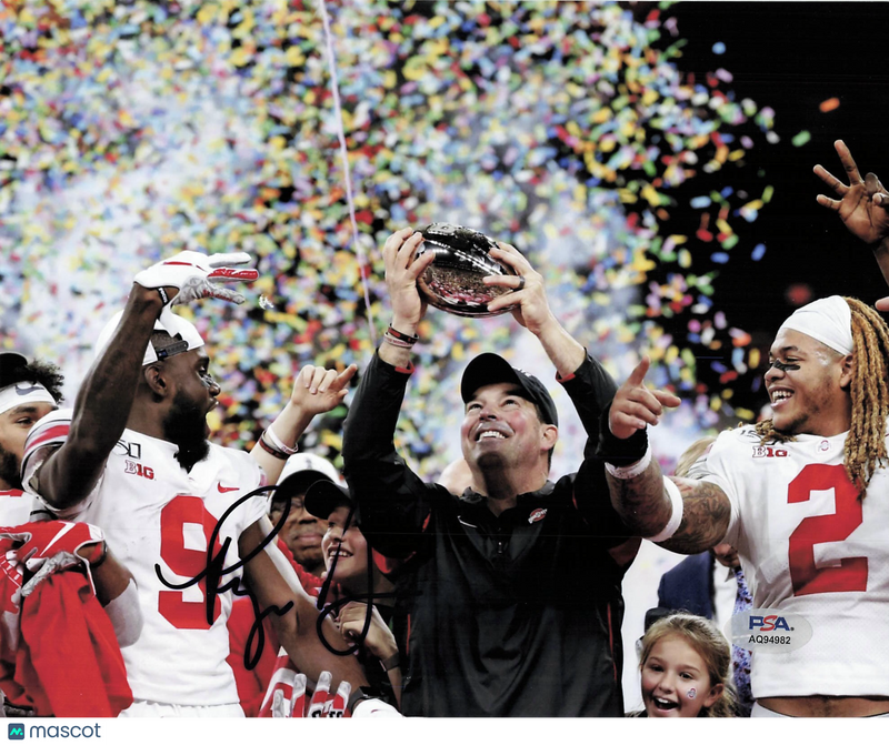 Ryan Day Signed Ohio State Buckeyes Football 8x10 Photo PSA Autographed