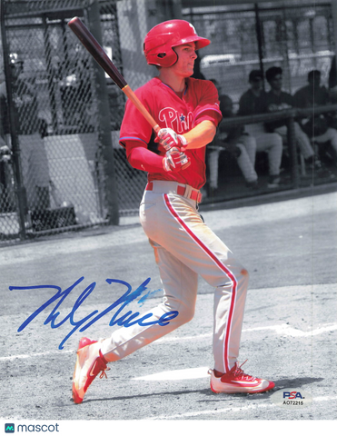 Mickey Moniak Philadelphia Phillies Signed 8x10 Photo PSA