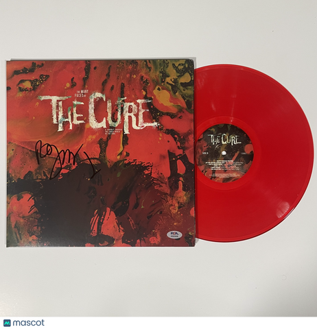 Robert Smith Signed The Many Faces of The Cure Album PSA Autographed