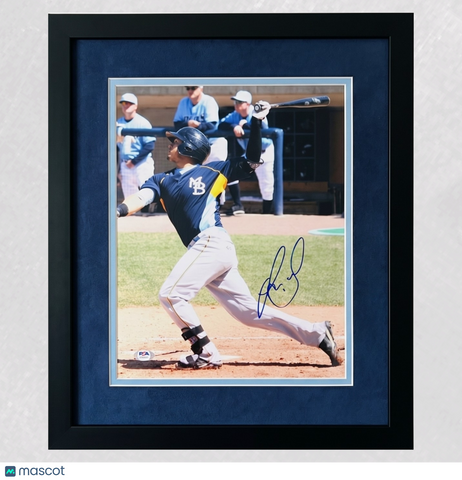 Jorge Alfaro Myrtle Beach Pelicans Signed 11x14 Custom Framed Photo PSA