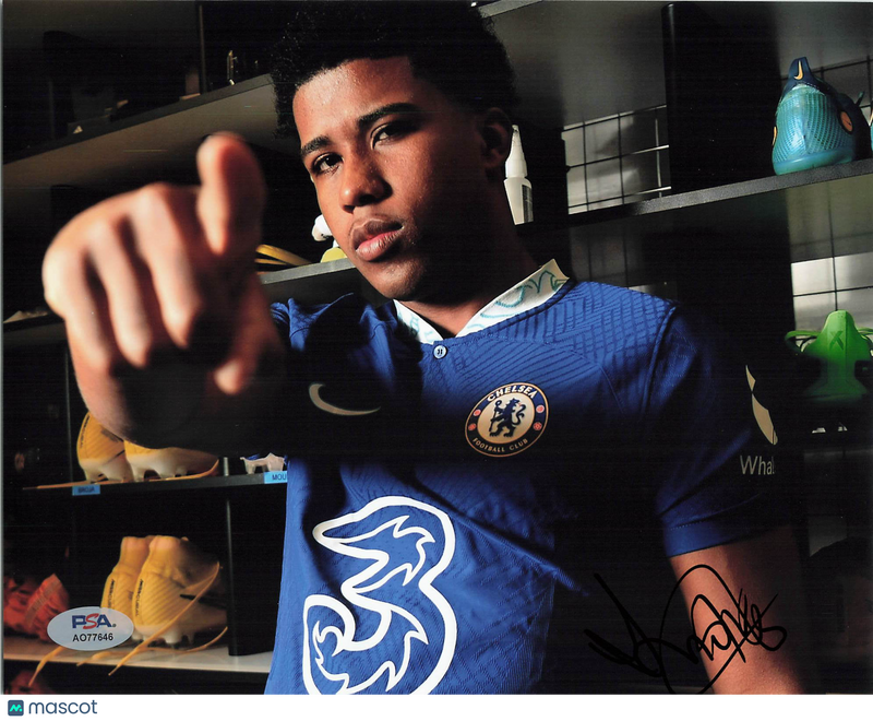 Andrey Santos Signed Chelsea FC Soccer 8x10 Photo PSA Autographed