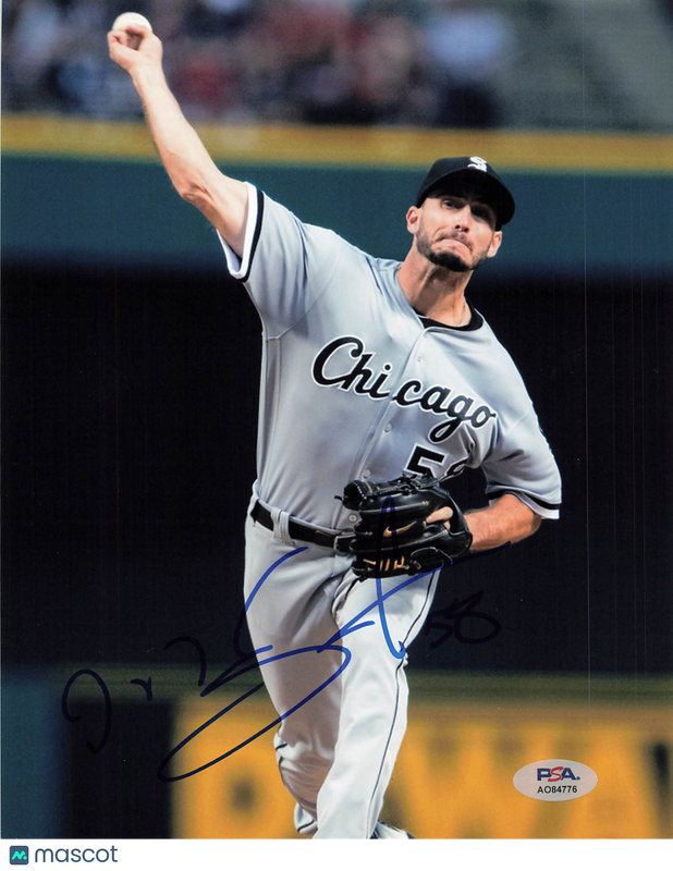 Miguel Gonzalez Chicago White Sox Signed 8x10 Photo PSA