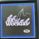 The Weeknd Signed CD Cover Framed PSA/DNA Autographed Dawn FM